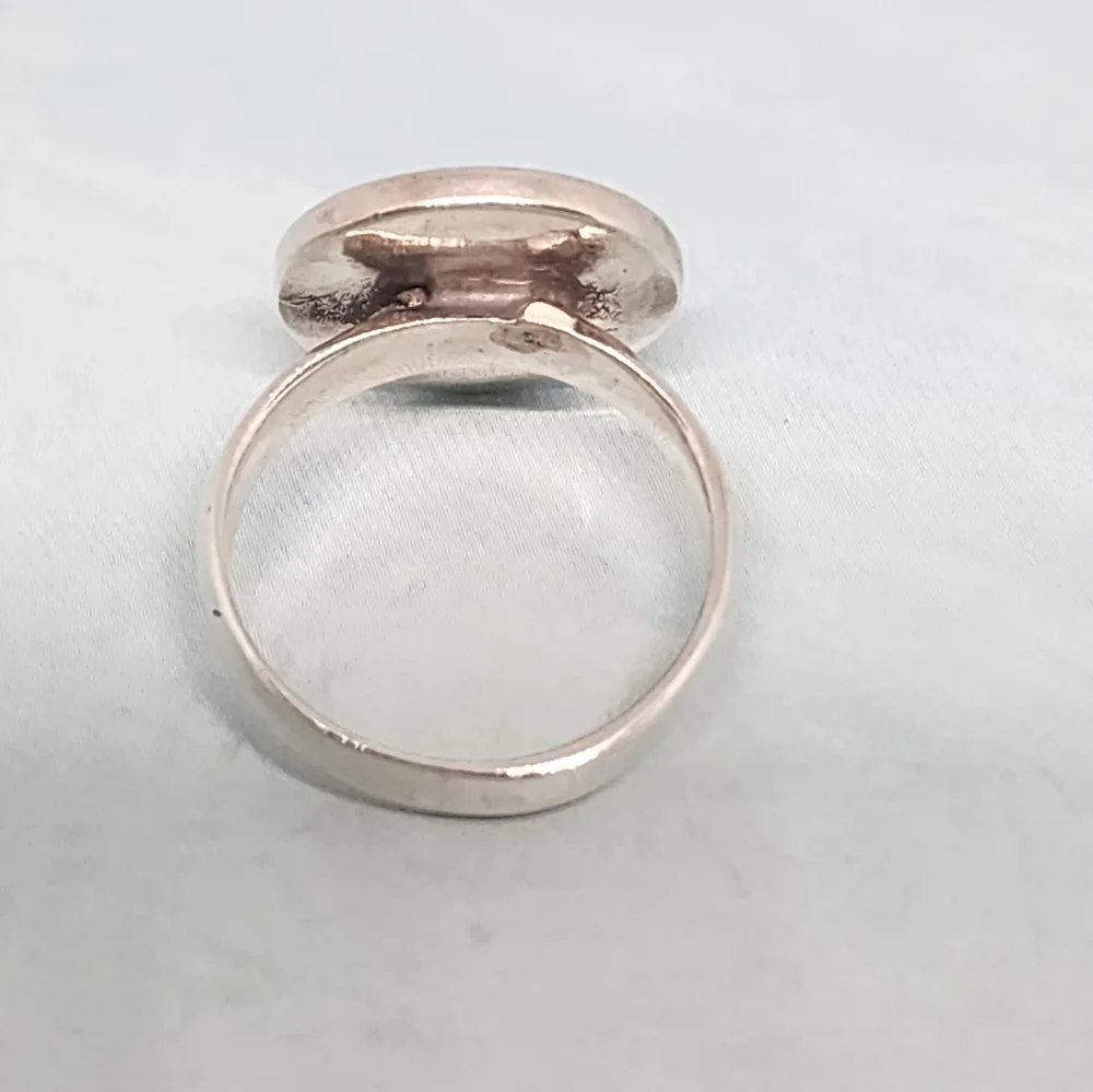 Vintage Sterling Spiral Ring - Picture 4 of 5